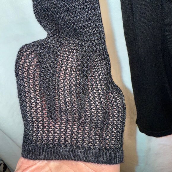 Express long sleeved knit black dress size XS. EXCELLENT condition - Picture 4 of 12